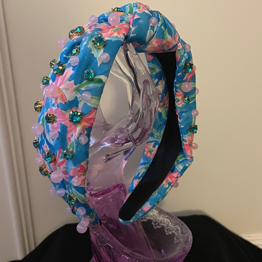 Floral Beaded Headband